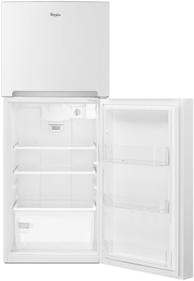 Whirlpool® 11.0 Cu. Ft. Top Freezer Refrigerator-White-3