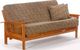 Night & Day Furniture™ Winchester Honey Oak Queen Moon Glider Futon-0