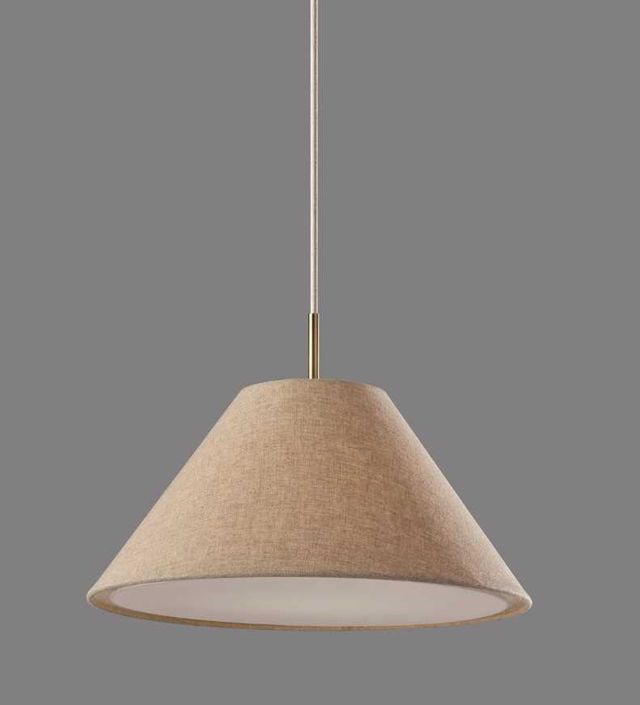 Adesso® Hadley Antique Brass Pendant-1