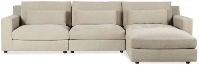 Huntington House Track 4-Piece Modular Sectional Sofas-0