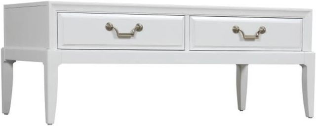 Bernards Renascence Pearl White Cocktail Table-0