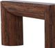 Furniture Classics Dylan Warm Dark Marble Top Console with Brown Base-4