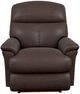 La-Z-Boy® Reed Tobacco Leather Power Rocking Recliner with Headrest-1