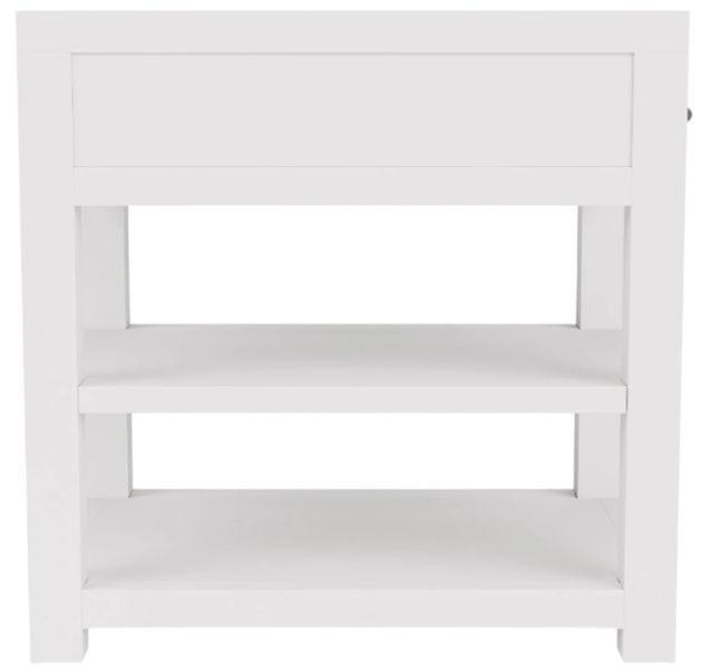 Riverside Furniture White Caps Chairside Table-2