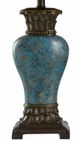 Stylecraft Blue/Bronze/Dark Brown Table Lamp-2