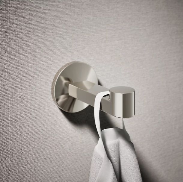 KOHLER® Components® Vibrant Polished Nickel Robe Hook-1