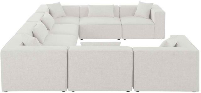 Meridian Furniture Cube 8-Piece Cream U-Shape Sectional-2