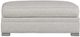 Vanguard® Furniture Nicholas Neema Pewter Ottoman and Half-1