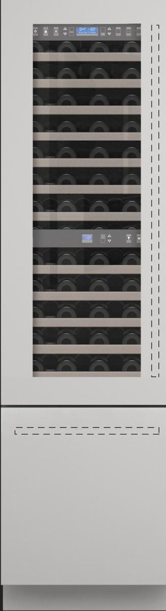 Fulgor Milano 700 Series 24" Panel Ready Built-In Wine Cooler-0