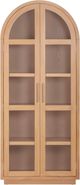 TOV Furniture Marlow Natural Display Cabinet-3