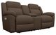 La-Z-Boy® Joel Mahogany Power Reclining Loveseat with Console, Headrest, and Lumbar-0