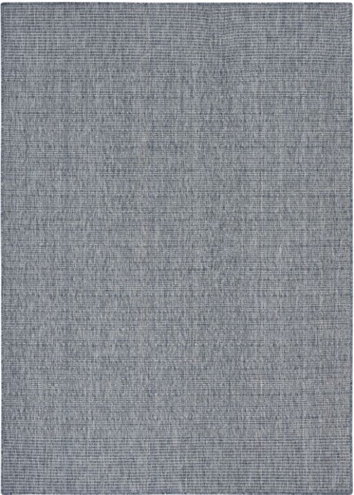 Nourison Home™ Tulum Denim Striped 5'x7' Area Rug-0