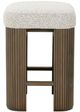 Rowe® Customizable Kindred Counter Stool in Sesame Legs-2