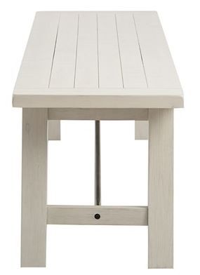 Olliix by INK+IVY Sonoma Reclaimed White Dining Bench-1