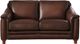 Hydeline® Belfast Caramel Brown Loveseat-0