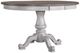Liberty Furniture Ocean Isle Weathered Pine Dining Table with Antique White Base-0