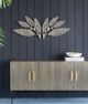 A & B Home 2-Piece Gold Wall Art Set-5