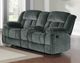Mazin Furniture Laurelton Double Glider Reclining Loveseat with Center Console-1