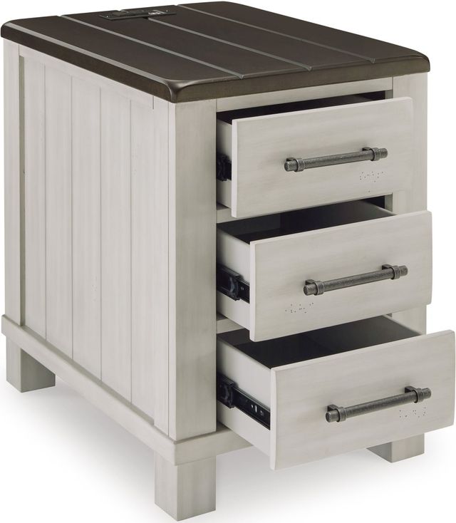 Signature Design by Ashley® Darborn Gray/Brown Chairside End Table-2