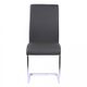 Armen Living Amanda 2-Piece Gray Side Chairs-1
