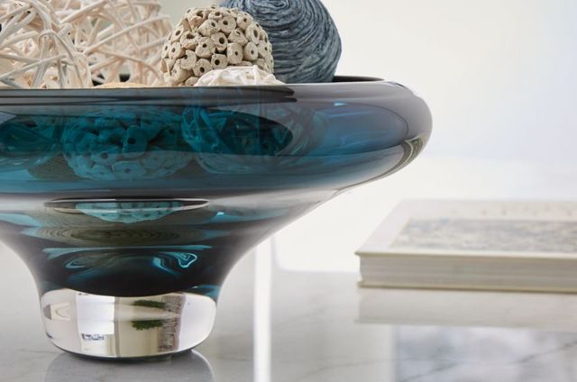 Signature Design by Ashley® Vallborough Teal Blue Bowl-1