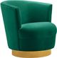TOV Furniture Noah Green Swivel Chair-1