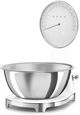 Smeg 50's Style White Analog and Digital Kitchen Scale-4