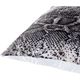 Surya Safari Gray 20"x20" Toss Pillow with Polyester Insert-1