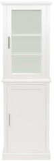 Linon Scarsdale White Tall Cabinet-3
