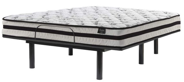 Sierra Sleep® by Ashley® Chime 8" Hybrid Firm Tight Top Queen Mattress in a Box-4