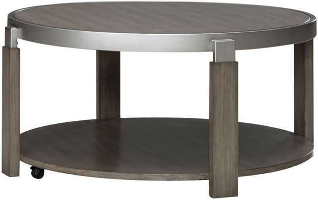 Liberty Furniture Sutton 3-Piece Bleached Sand Occasional Table Set-1