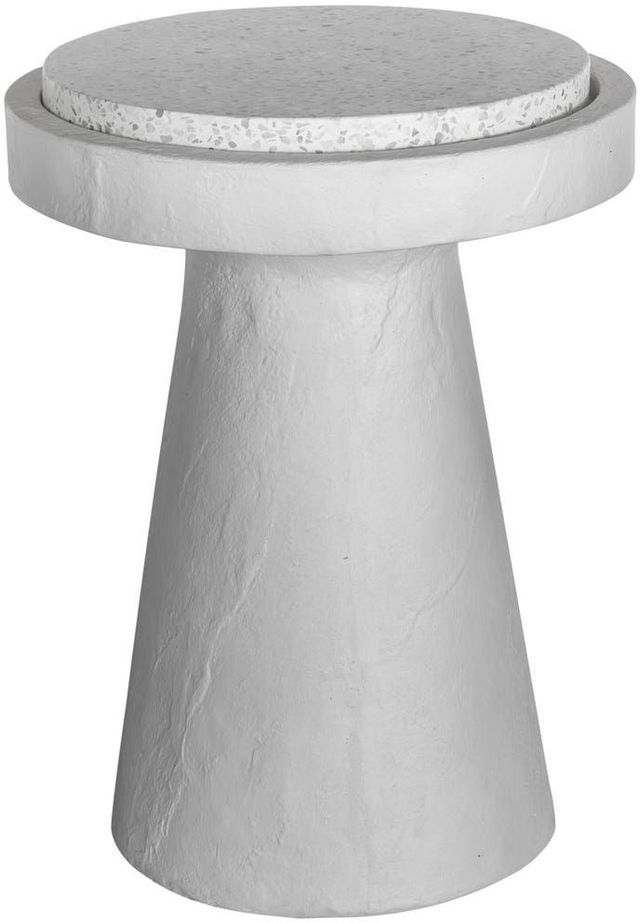 Moe's Home Collection Book White Accent Table-0