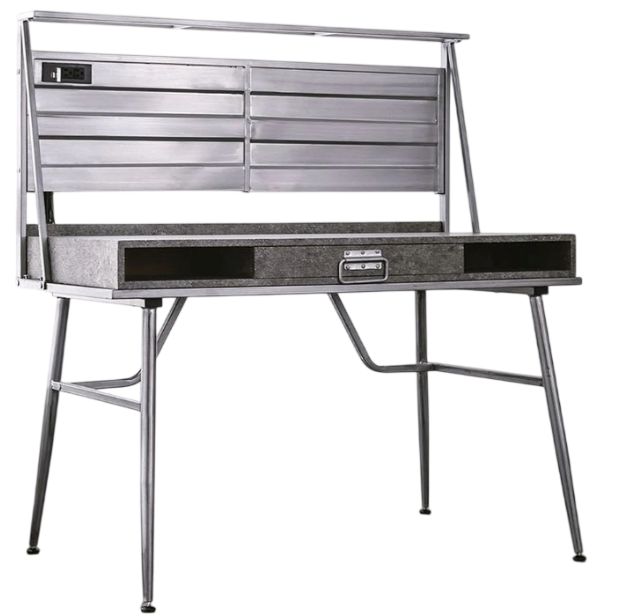 Furniture of America® McCredmond Silver Desk-0