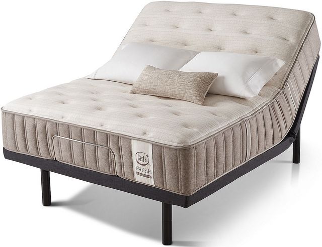 Serta® Fresh Collective Linen Wheat Hybrid Firm Tight Top Queen Mattress-7