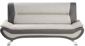 Mazin Furniture Veloce 2 Piece Beige/Gray Sofa & Loveseat Set-3