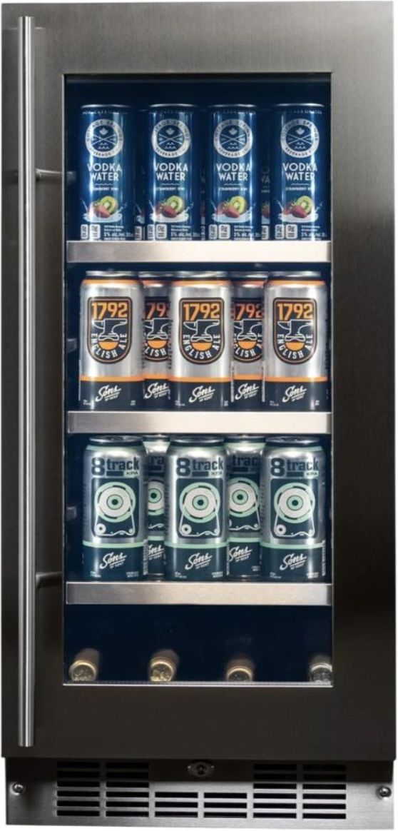 Silhouette® Pro Gen 2 - 15" 3.1 Cu. Ft. Stainless Steel Built-In Beverage Center-3
