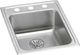 Elkay Lustertone® Classic Lustrous Satin 17" x 22" x 6-1/2" 1-Hole Single Bowl Drop-In ADA Sink with Perfect Drain®-0