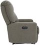 Best® Home Furnishings Customizable Kenley Vinyl Power Space Saver Recliner with Power Tilt Headrest-3