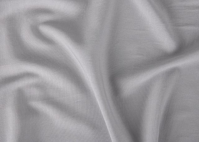 BEDGEAR® Hyper-Linen Performance® Light Gray Fitted Crib Sheet-2