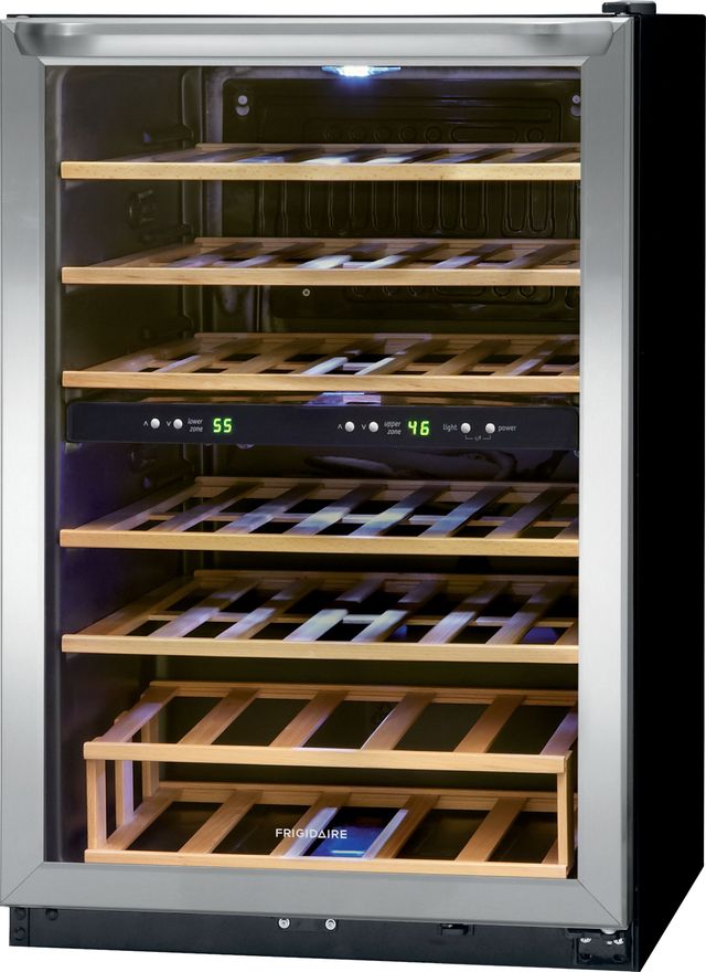 Frigidaire® 4.4 Cu. Ft. Stainless Steel Wine Cooler -2