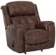 Franklin™ Clyde Ford Chocolate Manual Rocker Recliner-0