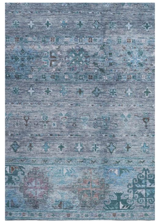 Dalyn™ Rug Company Karaj Blue 5'x8' Style 2 Area Rug-0