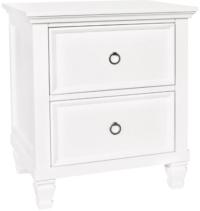 New Classic® Home Furnishings Tamarack White Nightstand-0