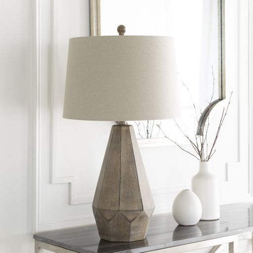 Surya Draycott Slate Gray Table Lamp-2