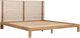 Modus Furniture Tanner Flaxen California King Panel Bed-2