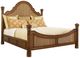Tommy Bahama® Furniture Island Estate Round Hill Brown Queen Poster Bed-0