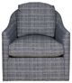 Vanguard® Furniture Vanguard Ferrin Kitty Hawk Navy Swivel Chair-1
