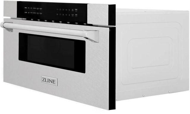 ZLINE 1.2 Cu. Ft. Satin Stainless Steel Built In Microwave Drawer-3