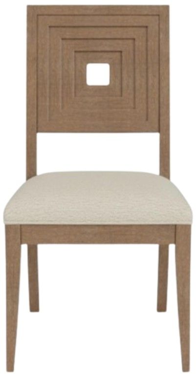 Riverside Furniture Cascade 2-Piece Casual Mink Upholstered Wood Back Side Chair Set-0