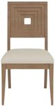 Riverside Furniture Cascade 2-Piece Casual Mink Upholstered Wood Back Side Chair Set-0